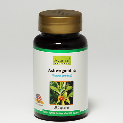 Ayurleaf Herbs Ashwagandha (60 caps)