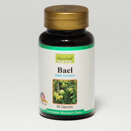 Ayurleaf Herbs Gastric Care Bael Capsules (60 caps)