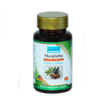 Ayurleaf Herbals Manjishtha an Skin Care Herbal Supplement